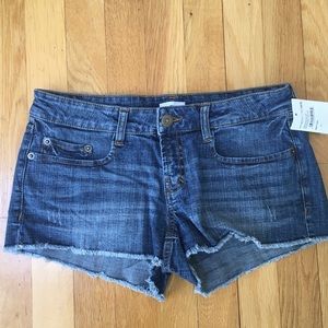 ABOUND Rugged Blue Denim Jean Short Shorts Size 5